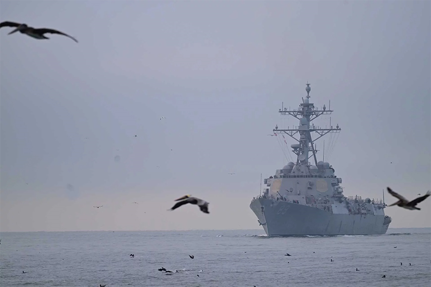 Quân sự thế giới hôm nay (18-3): Mỹ điều khu trục hạm USS Mustin tới căn cứ Yokosuka (Nhật Bản)